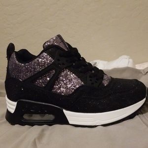 Fabulous Sparkly Gym Shoes